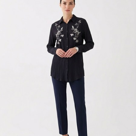 BLACK LONG SLEEVES SHIRT